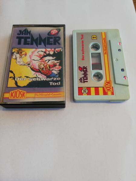 Jan Tenner Folge 35 Der schwarze Tod Weiß mit Silbernen Aufkleber 4.27735 CD Kiosk(Kopiertes Cover)